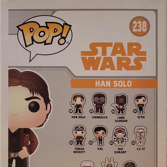 Star Wars Han Solo Funko Pop! Vinyl Figure (238) - Picture 5 of 6